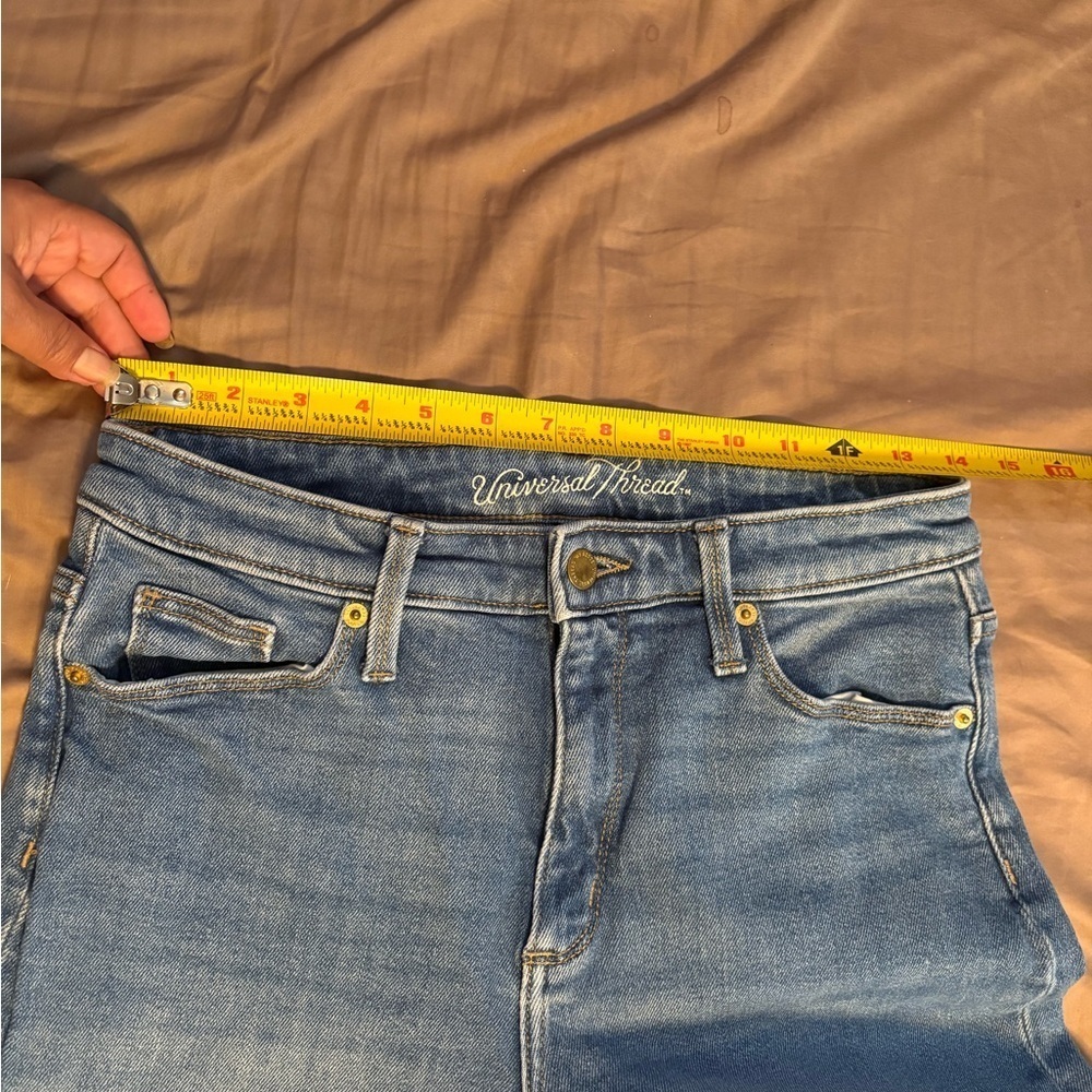 Universal Thread Blue Wide-Leg Jeans - Picture 5 of 8